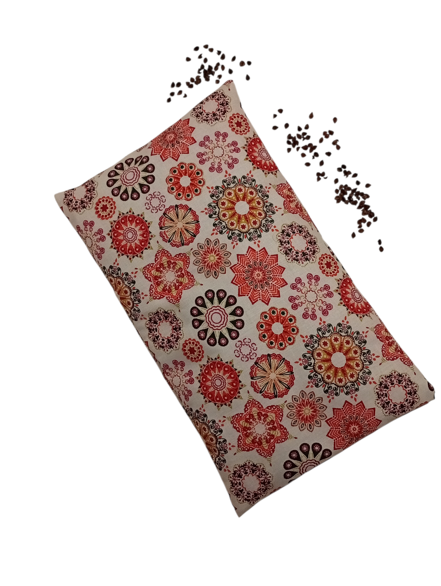 Nahřívací pohankový polštářek "vločky"