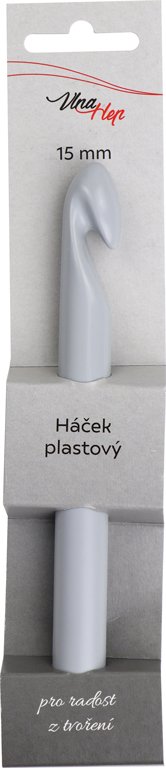 Plastový háček 15 mm