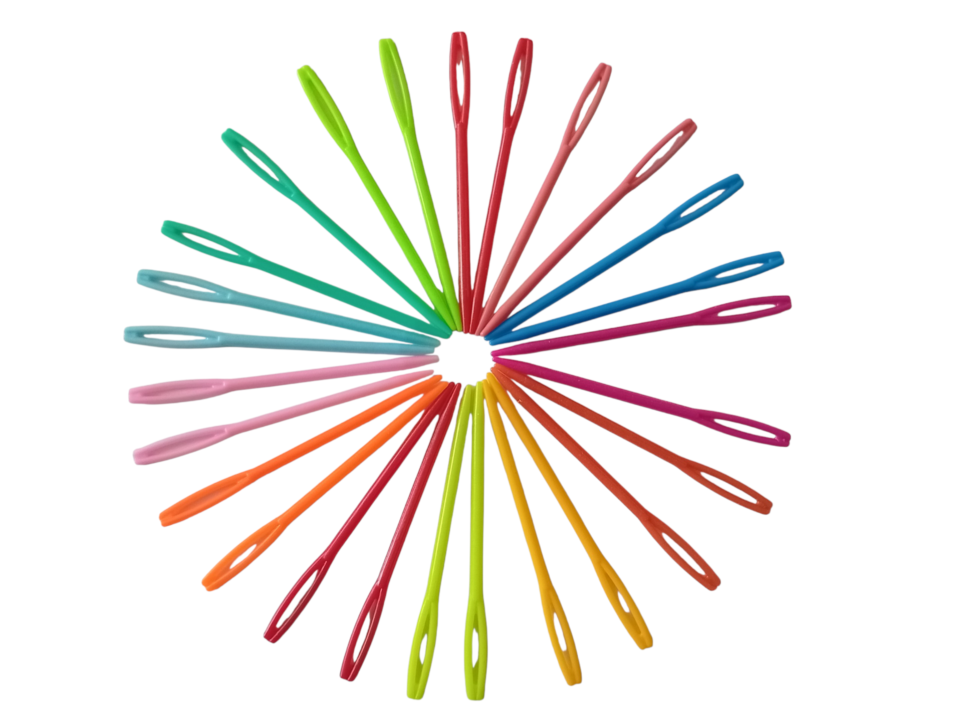 Plastová jehla tupá 7 cm